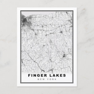 Finger Lakes Karte