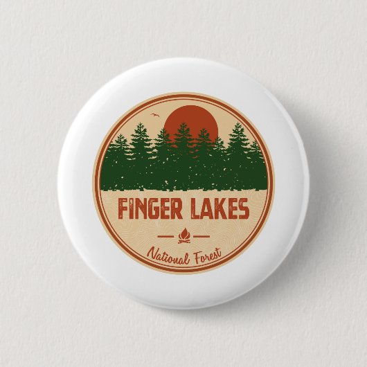 Finger Lakes National Forest Button (Vorderseite)