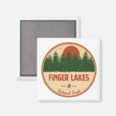 Finger Lakes National Forest Magnet (Vorderseite/Rückseite)