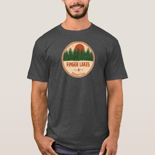 Finger Lakes National Forest T-Shirt (Vorderseite)
