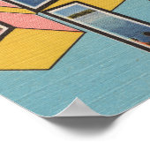 Finger Lakes, New York - Große Letter Scenes Poster (Ecke)