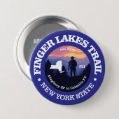 Finger Lakes Trail (rd2) Button (Vorne & Hinten)