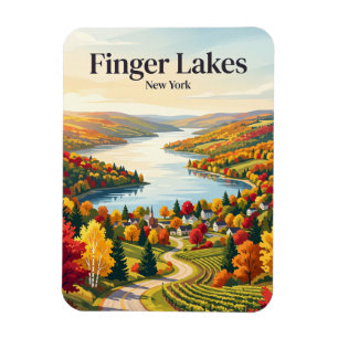 Finger Lakes USA Magnet
