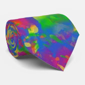 Finger Paint Men Krawatte (Gerollt)