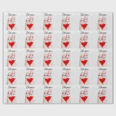 Finger People in Love Be Mine Valentine Geschenkpapier (Flach)