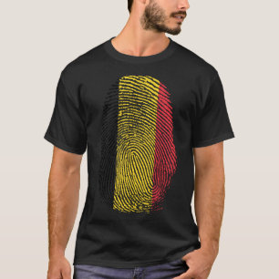 Finger Print - Belgien T-Shirt