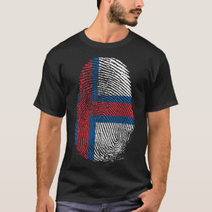 Finger Print - Färöer T-Shirt