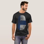 Finger Print - Finnland | Suomi T-Shirt (Vorne ganz)