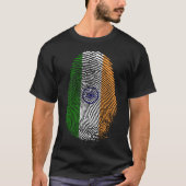 Finger Print - Indien T-Shirt (Vorderseite)
