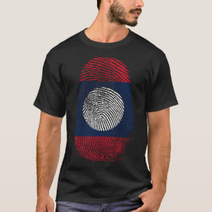 Finger Print - Laos T-Shirt