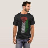 Finger Print - Palästina T-Shirt (Vorne ganz)