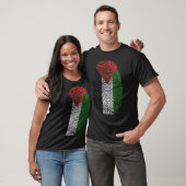 Finger Print - Palästina T-Shirt (Unisex)