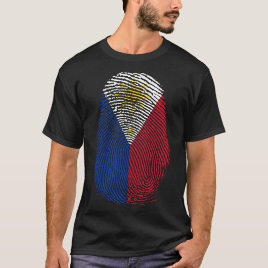 Finger Print - Philippinen T-Shirt (Vorderseite)
