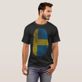 Finger Print - Schweden | Schweden T-Shirt (Vorne ganz)