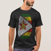 Finger Print - Simbabwe T-Shirt (Vorderseite)