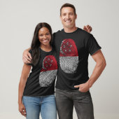 Finger Print - Singapur T-Shirt (Unisex)