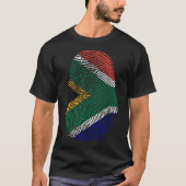 Finger Print - Südafrika T-Shirt (Vorderseite)