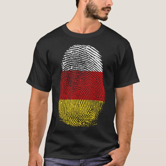 Finger Print - Südossetien T-Shirt (Vorderseite)