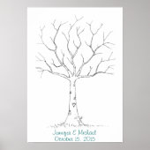 Finger Print Tree (2) Poster (Vorne)