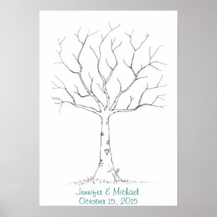 Finger Print Tree (2) Poster