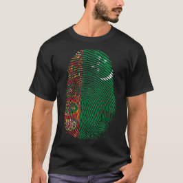 Finger Print - Turkmenistan T-Shirt