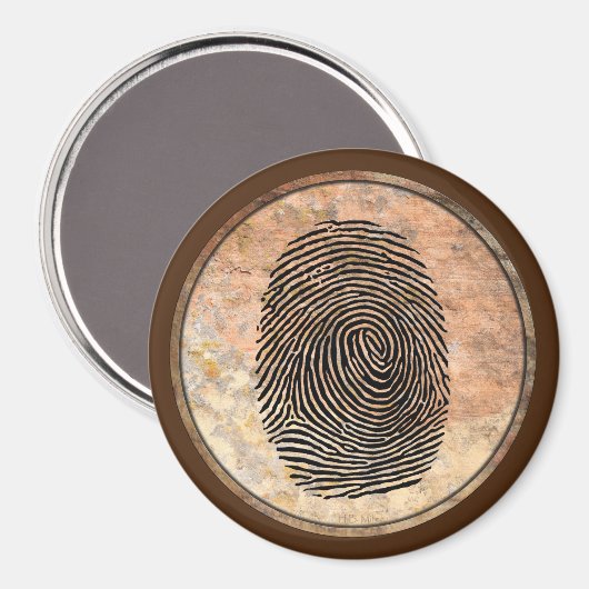 Finger Prints Magnet (Vorderseite/Rückseite)