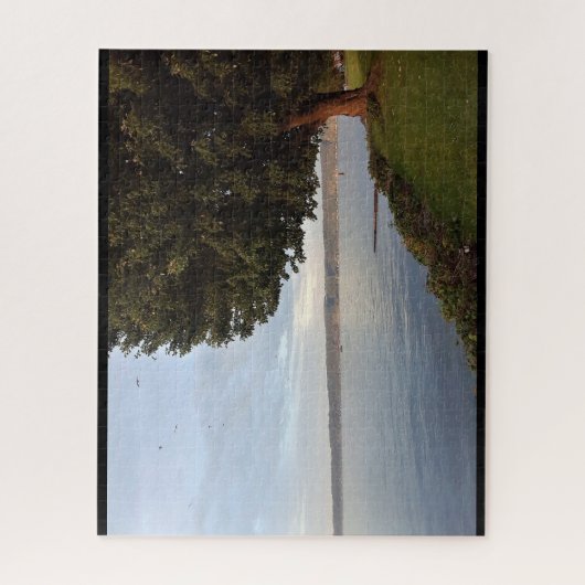 FINGER SEEN CAYUGA LAKE JIGSAW PUZZLE (Vertikal)