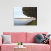 FINGER SEEN CAYUGA LAKE LEINWANDDRUCK (Insitu (Wohnzimmer))