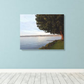 FINGER SEEN CAYUGA LAKE LEINWANDDRUCK (Insitu (Holzboden))