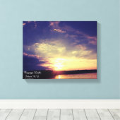 FINGER SEEN CAYUGA LAKE LEINWANDDRUCK (Insitu (Holzboden))