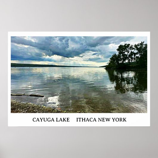 FINGER SEEN CAYUGA LAKE POSTER (Vorne)