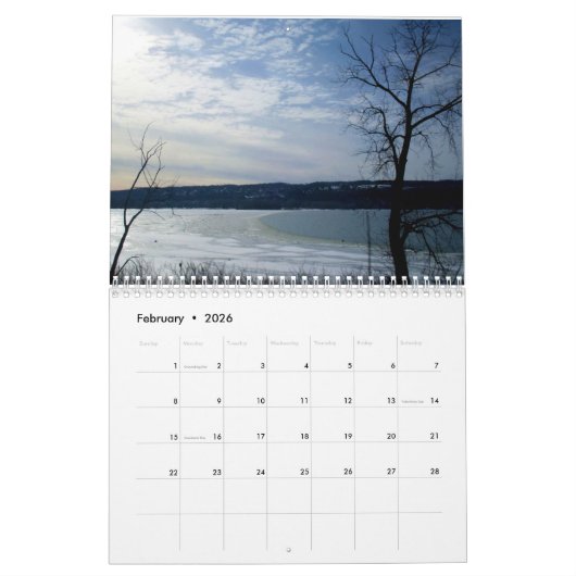 FINGER SEEN CAYUGA SEE ITHACA Kalender (Feb 2026)
