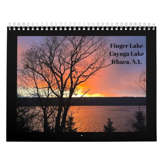 FINGER SEEN CAYUGA SEE ITHACA Kalender (Titelbild)