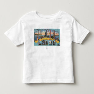 Finger Seen, New York - große Buchstabe-Szenen Kleinkind T-shirt