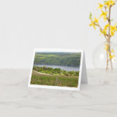 Finger Seen Vinyard (freier Raum) Karte (Gelbe Blume)