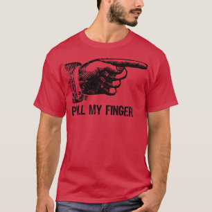 Finger ziehen T-Shirt