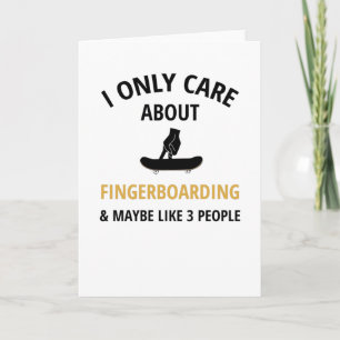 Fingerabdeckung Finger Skateboarding Fingerboard Karte