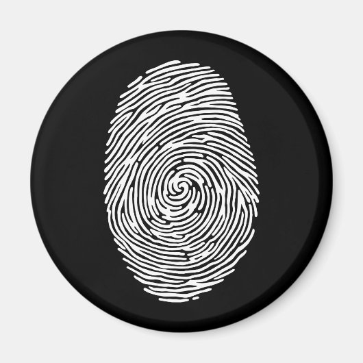 Fingerabdruck4 Magnet (Vorne)