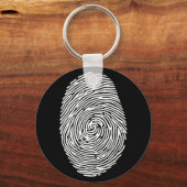 Fingerabdruck4 Schlüsselanhänger (Vorderseite)