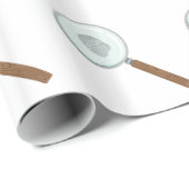 Fingerabdruck-Anhaltspunkt Geschenkpapier (Rolleneckpunkt)