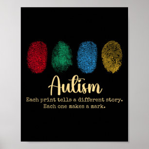 Fingerabdruck-Autismus7 Poster