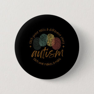 Fingerabdruck Autismus Jede Druckausgabe spricht e Button
