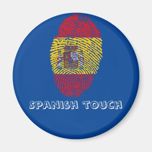 Fingerabdruck der spanischen Touch Magnet (Vorne)