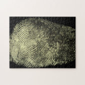 Fingerabdruck des rückwärts gerichteten Loop Puzzle (Horizontal)