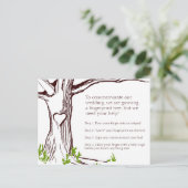 Fingerabdruck-Fingerabdruckbaukarte Postkarte (Stehend Vorderseite)