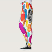 Fingerabdruck Fusion Art Leggings (Links)