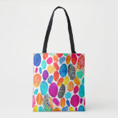 Fingerabdruck Fusion Art Tasche (Vorderseite)