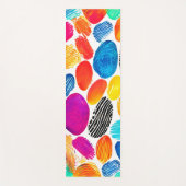 Fingerabdruck Fusion Art Yogamatte (Vorderseite)
