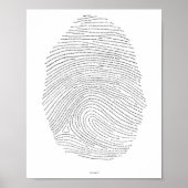 Fingerabdruck Gottes - Briefe Poster (Vorne)