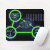 Fingerabdruck-Identifikation Mousepad (Mit Mouse)